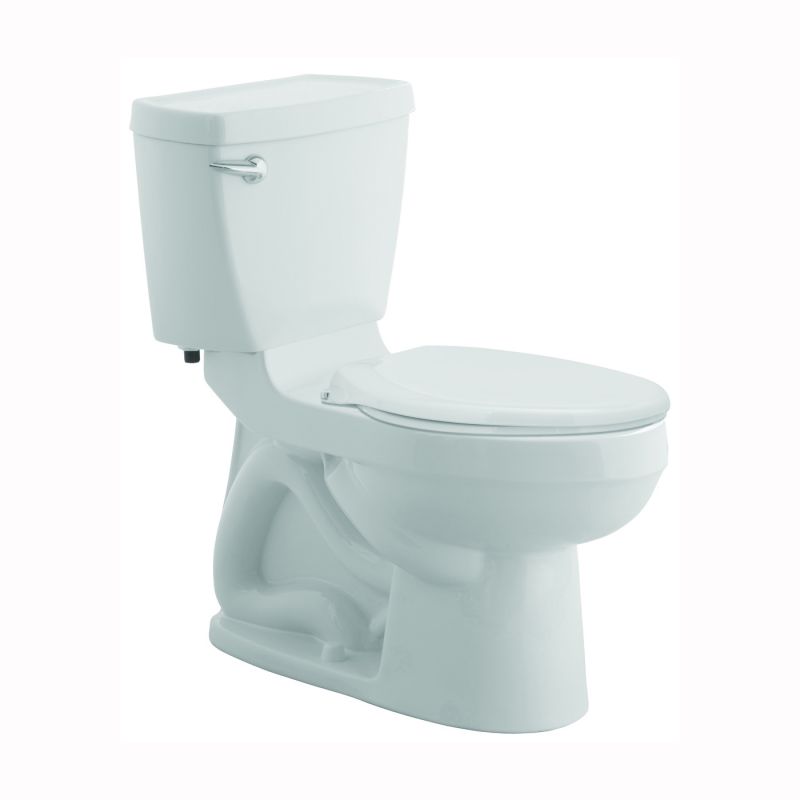 American Standard Champion 4 731AA001S.020 ADA Complete Toilet, Elongated Bowl, 1.6 gpf Flush, 12 in Rough-In, White White