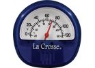 La Crosse Technology Indoor &amp; Outdoor Magnetic Thermometer Blue