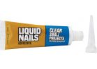 LIQUID NAILS Clear Small Projects Multi-Purpose Adhesive 2.5 Oz., Clear