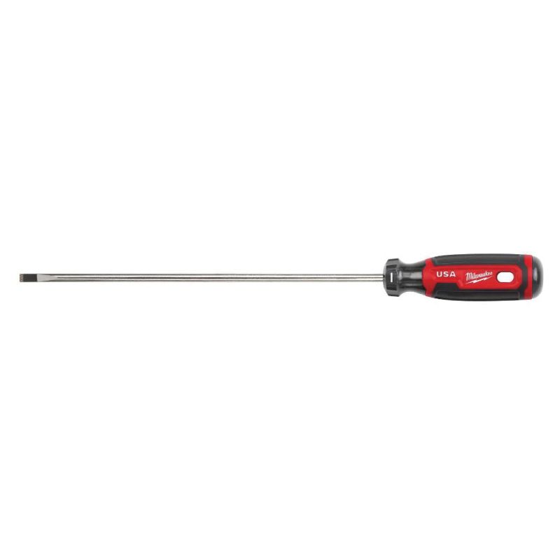 Milwaukee MT214 Screwdriver, 1/4 in Drive, Cabinet Drive, 14.3 in OAL, 10 in L Shank, Acetate Handle