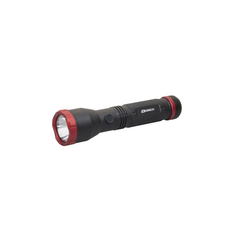 Dorcy Ultra HD Series 41-4331 Flashlight, AA Battery, 425 Lumens Lumens, 328 m Beam Distance, 75 min Run Time, Black Black