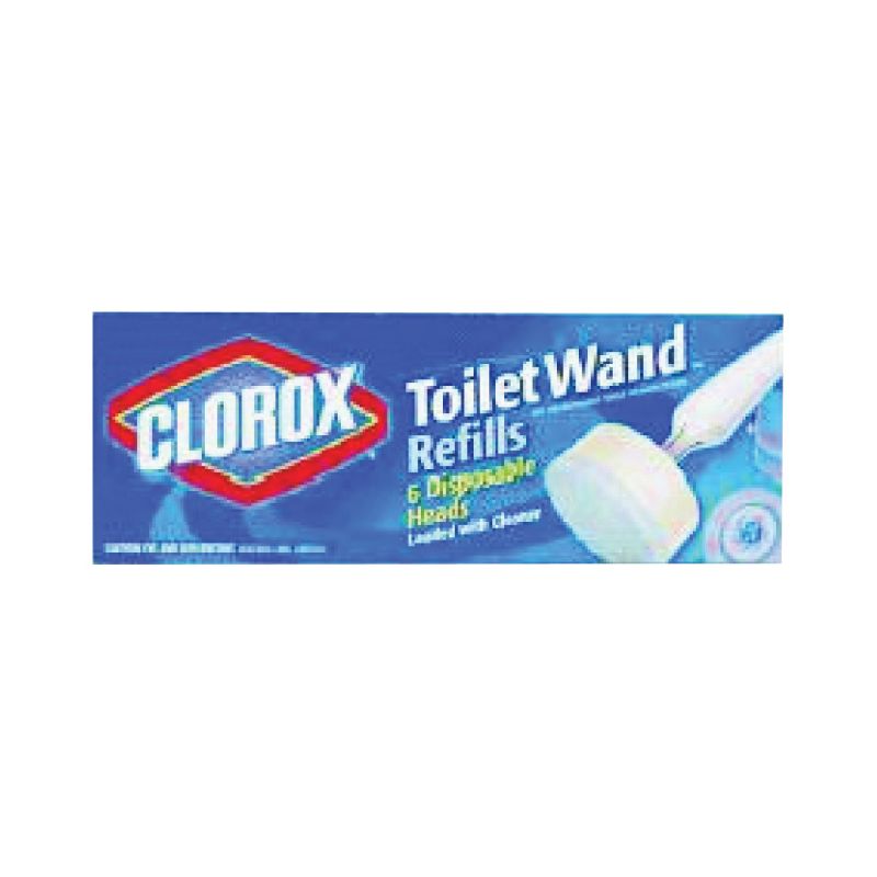 Clorox 14882 Toilet Wand Refill Blue (Pack of 6)