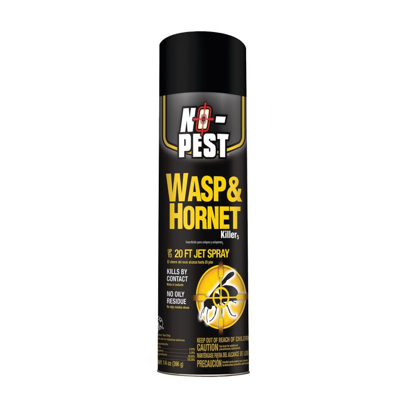 Spectrum HG-41331 Wasp and Hornet Killer, Liquid, Spray Application, 14 oz, Can Light Yellow/Water White