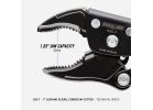Channellock Curved Jaw Locking Pliers