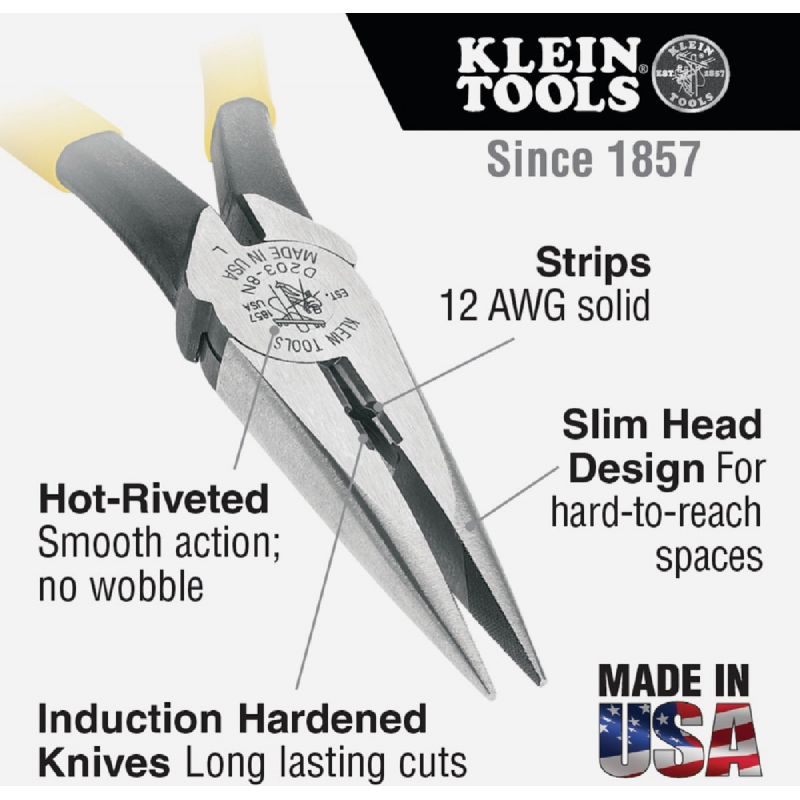 Klein Heavy-Duty Long Nose Pliers