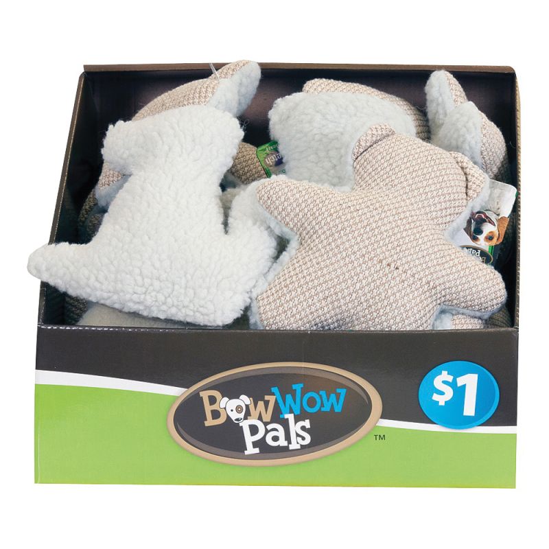 Bow Wow Pals 9802 Dog Toy, Assorted Assorted (Pack of 24)