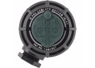 Rain Bird 5000 CP 5004 PC Pop-Up Rotor Sprinkler, 3/4 in Connection, FNPT, 4 in H Pop-Up, 25 to 50 ft, Adjustable Nozzle Black