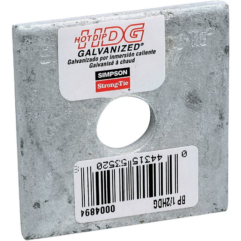 Simpson Strong-Tie Bearing Plate 2&quot; X 2&quot; X 3/16&quot; (Pack of 100)