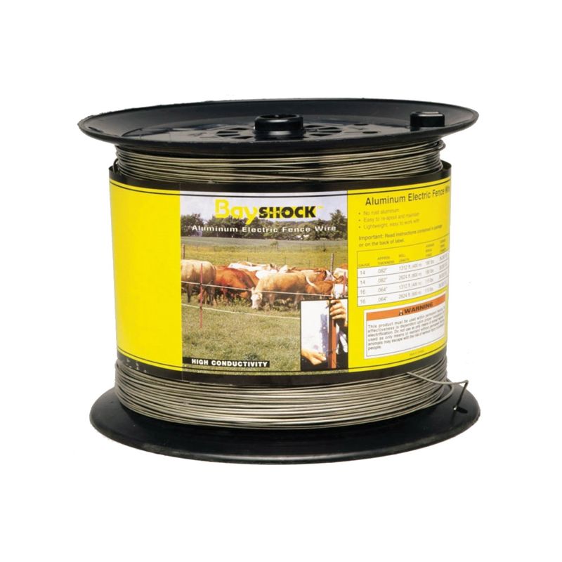 Parmak 372 Electric Fence Wire, 14 ga Wire, Aluminum Conductor, 1312 ft L