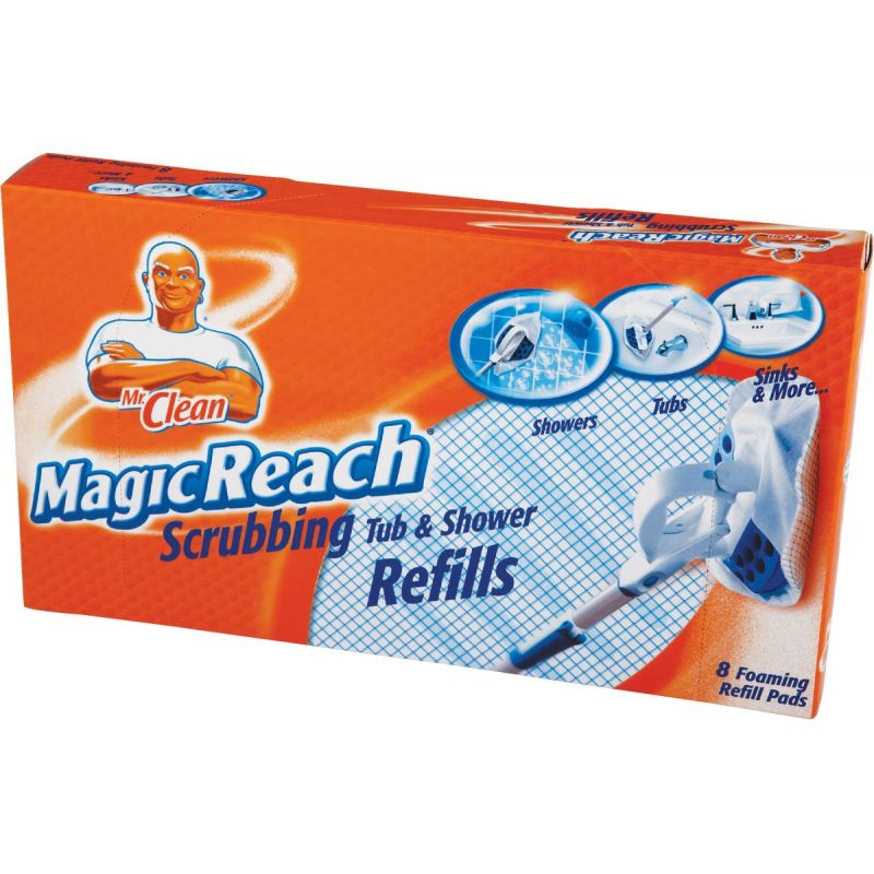 Mr. Clean MagicReach Scrubbing Tub &amp; Shower Mop Refill Pad