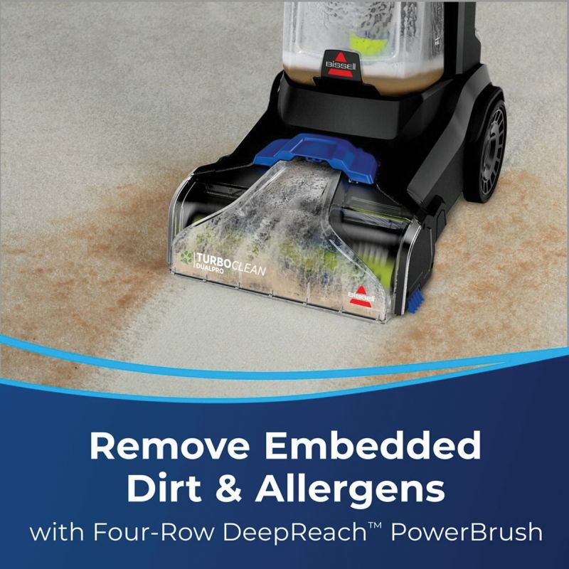 Buy Bissell TurboClean 3067 DualPro Pet Carpet Cleaner, 1.25 gal