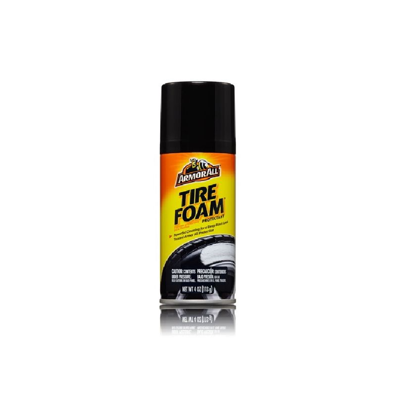 ARMOR ALL 78173 Tire Foam Protectant, 510 g Can, Liquid White