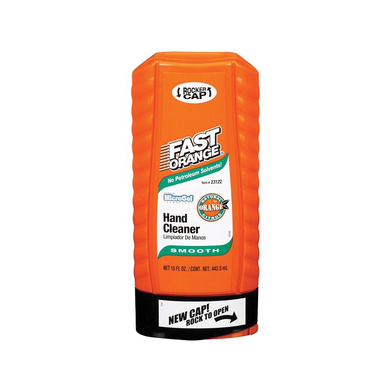 Fast Orange 23122/23113 Hand Cleaner, Lotion, White, Citrus, 15 oz, Bottle White