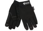 West Chester Protective Gear High Dexterity Winter Work Glove L, Black