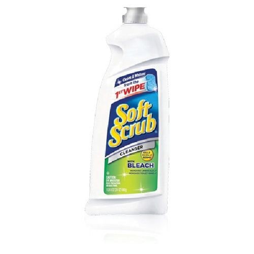 Soft Scrub Cleanser with Bleach Surface Cleaner, Kills 99.9% of Germs, 24  Fluid Ounces