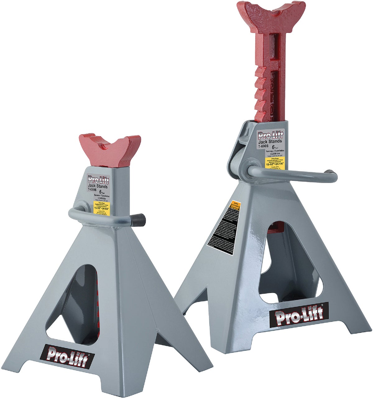 Pro-LifT T-6906D Double Pin Jack Stand - 6 Ton, 1 Pack