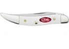 Case SparXX Standard Jig White Synthetic Small Texas Pocket Knife White, 2.25 In.