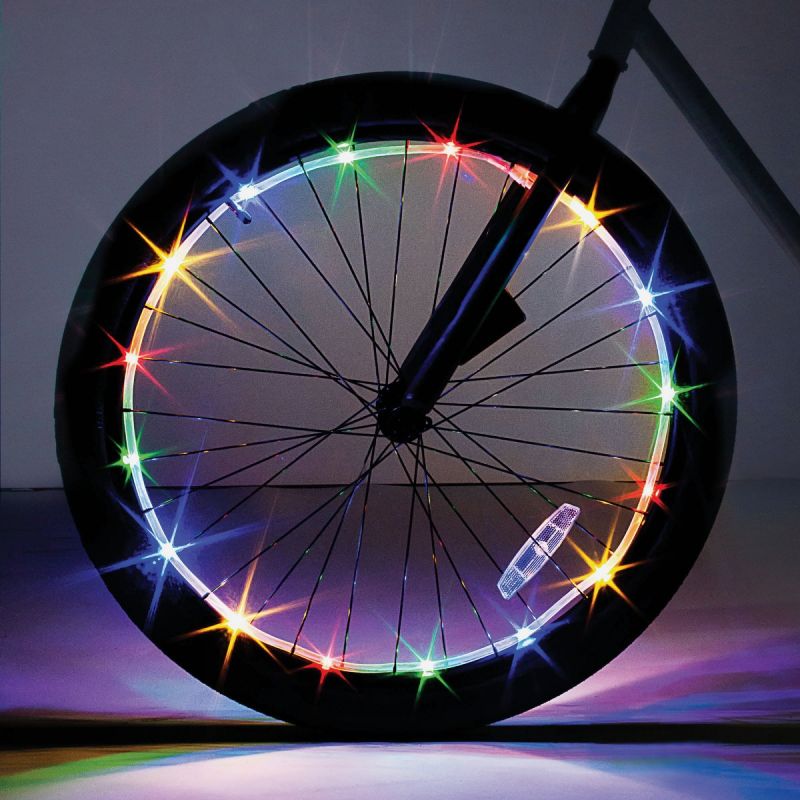 Brightz Wheelbrightz Bicycle Light Multi-Color