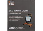 Woods LED Portable Work Light Orange &amp; Black