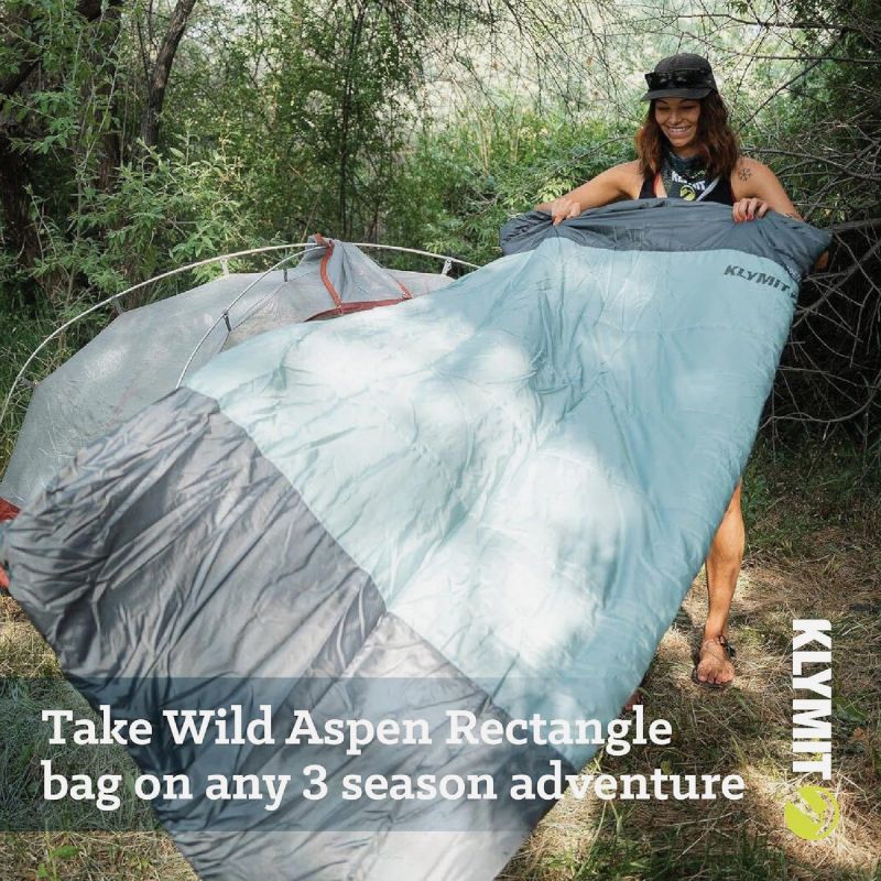 Klymit Wild Aspen 20 Sleeping Bag Green