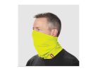 Milwaukee 423HV Neck Gaiter, High-Visibility, Multi-Functional, One-Size, Polyester/Spandex, Yellow One-Size, Yellow