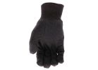 Boss B62011-L12P Work Gloves, L, Straight Thumb, Slip-On Cuff, Jersey, Brown L, Brown