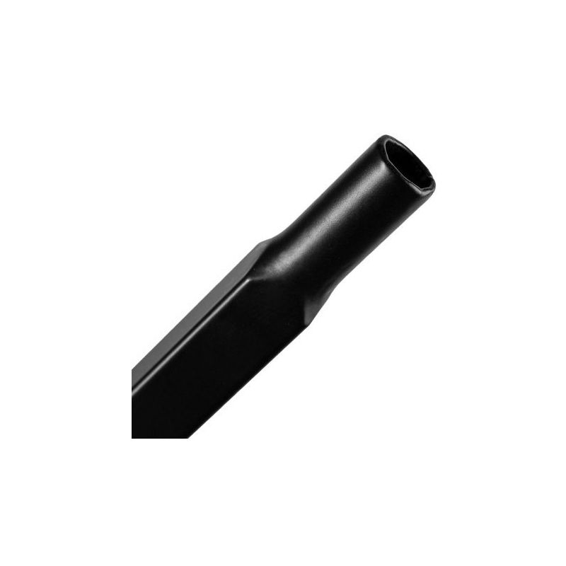 Nuvo Iron SQI2C Double Collar Stair Baluster, 44 in H, 1/2 in W, Square, Steel, Black, Powder-Coated/Semi-Matte Black