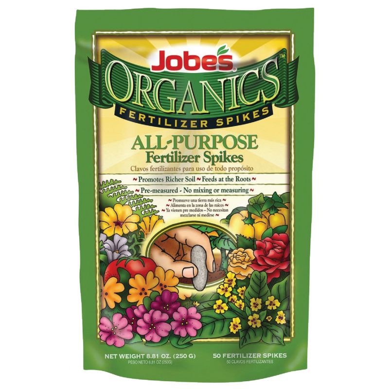 Jobe&#039;s Organic All-Purpose Fertilizer Spikes