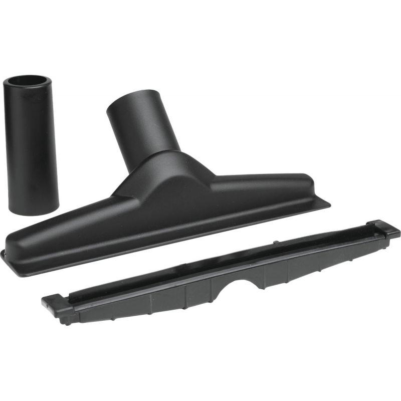 Shop Vac Squeegee Vacuum Nozzle with Adapter 1-1/2 In. X 10 In., Black