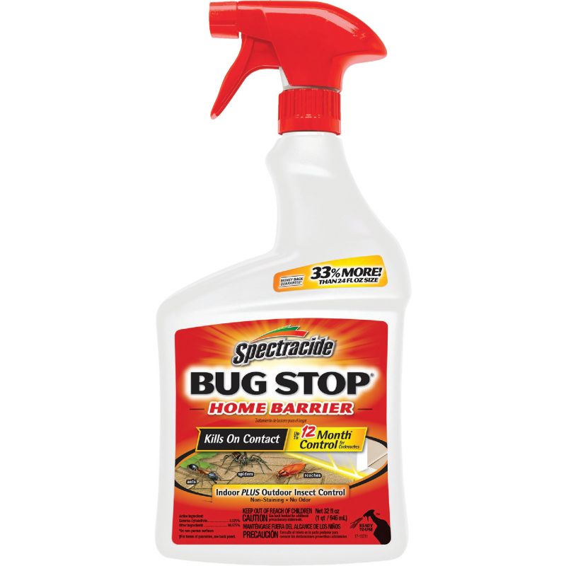 Spectracide Bug Stop Home Barrier Insect Killer 32 Oz., Trigger Spray