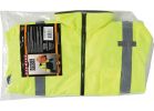 Radians Rad Wear Bomber Safety Jacket XL, Hi Vis Green, Bomber