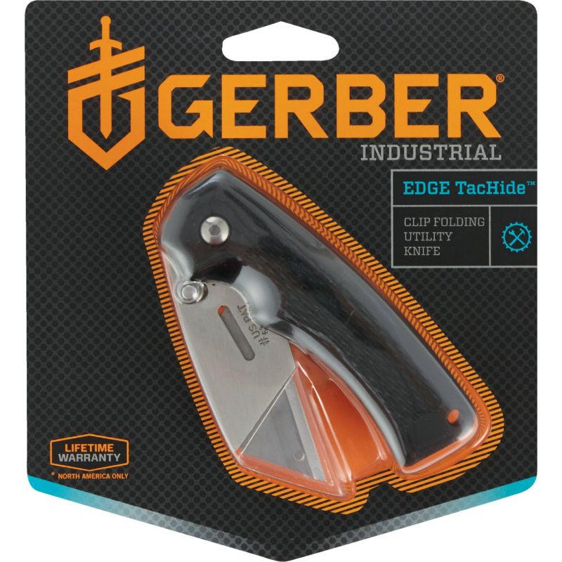 Gerber SK Edge Rubber Folding Knife Black, 1 In.