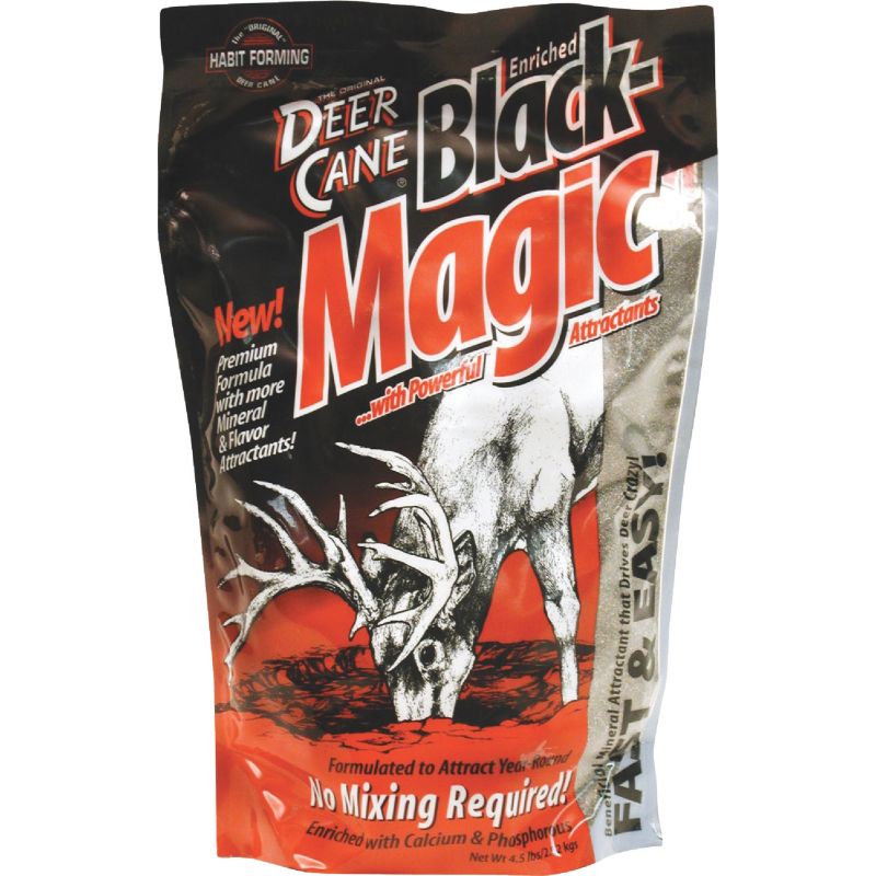 Deer Cane Black Magic Mineral Deer Attractant 4-1/2 Lb.