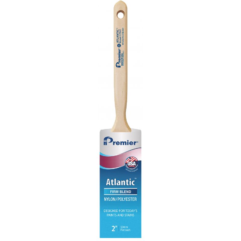 Premier Atlantic Nylon/Poly Flat Sash Paint Brush