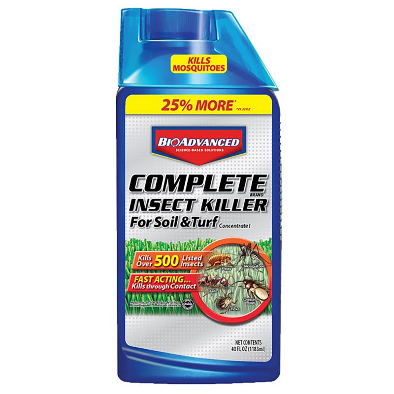 BioAdvanced Complete 700377A Brand Insect Killer, Spray Application, Building Foundations, Lawns, 40 oz