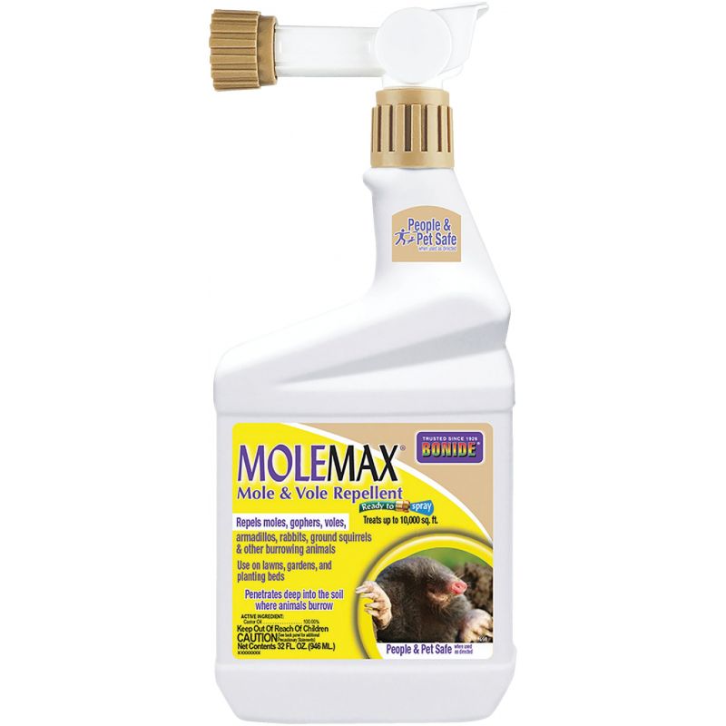 Bonide Molemax Animal Repellent 1 Qt., Hose End