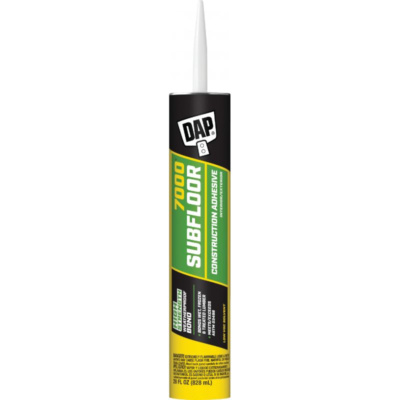 DAP DYNAGRIP Advanced Subfloor Adhesive Tan, 28 Oz. (Pack of 12)