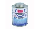 Oatey 32162 Solvent Cement, 16 oz Can, Liquid, Blue Blue