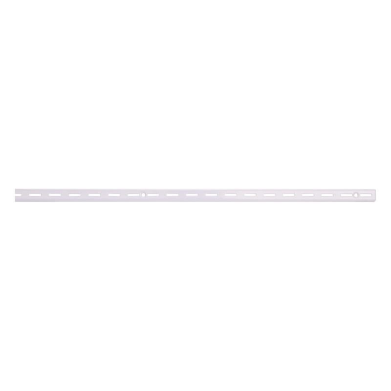 ProSource 25214PHL Shelf Standard, 2 mm Thick Material, 5/8 in W, 72 in H, Steel, White White