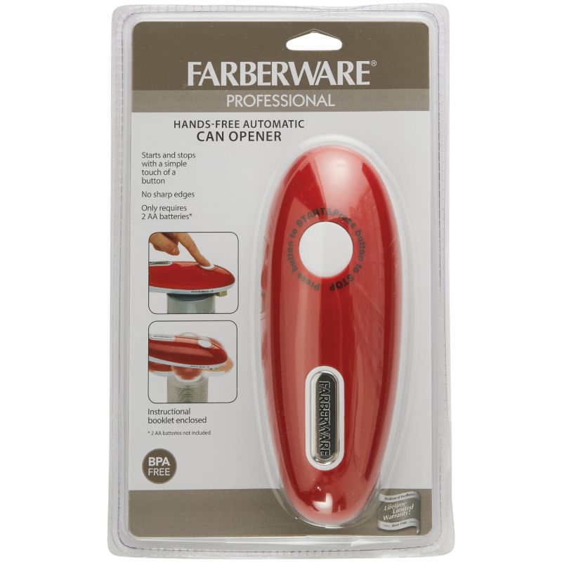 Farberware Classic Black/Red Can Opener by Farberware at Fleet Farm
