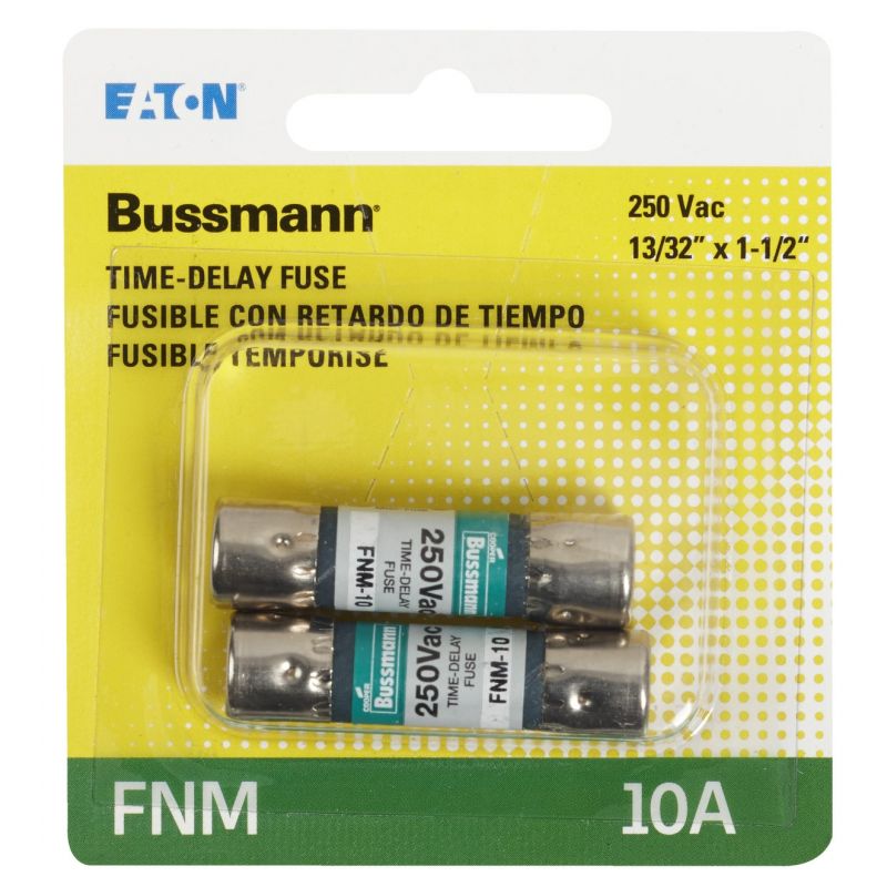 Bussmann Fusetron FNM Cartridge Fuse 10