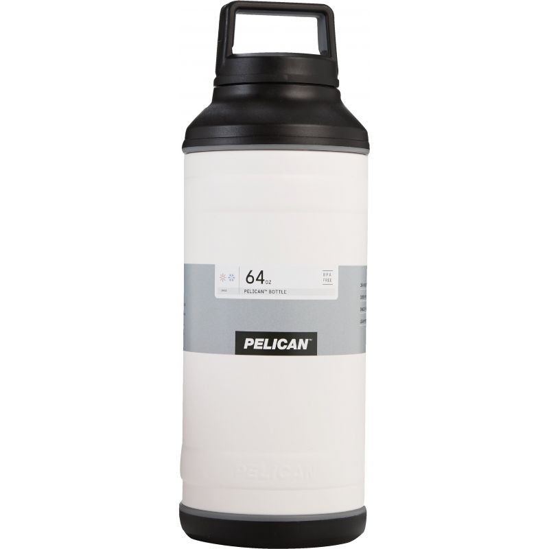 Pelican Travel Insulated Vacuum Bottle 64 Oz., White