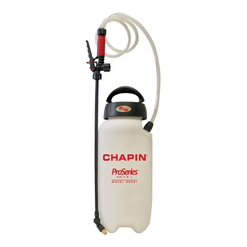 CHAPIN Pro Series 26021XP Compression Sprayer, 2 gal Tank, Poly Tank, 48 in L Hose 2 Gal