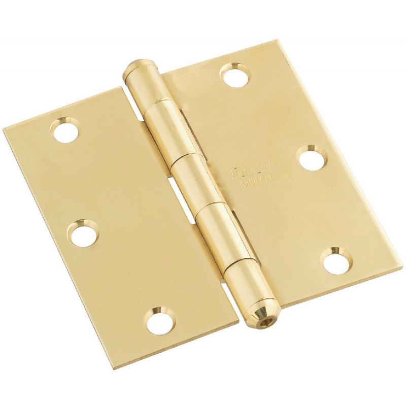 National Square Residential Solid Brass Door Hinge