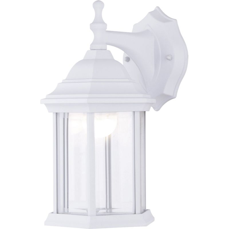 Canarm LED Outdoor Wall Fixture 6-1/4 In. W. X 12 In. H. X 8 In. D., White