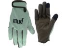 Mud Synthethic Leather Garden Gloves M/L, Mint