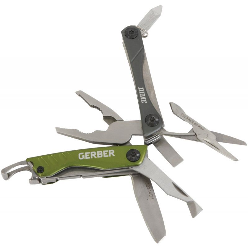 Gerber Dime Micro 10-In-1 Multi-Tool Green