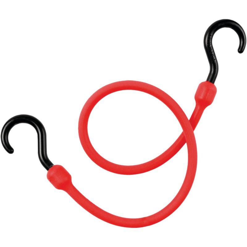 The Perfet Bungee Easy Stretch Polyurethane Bungee Cord RED