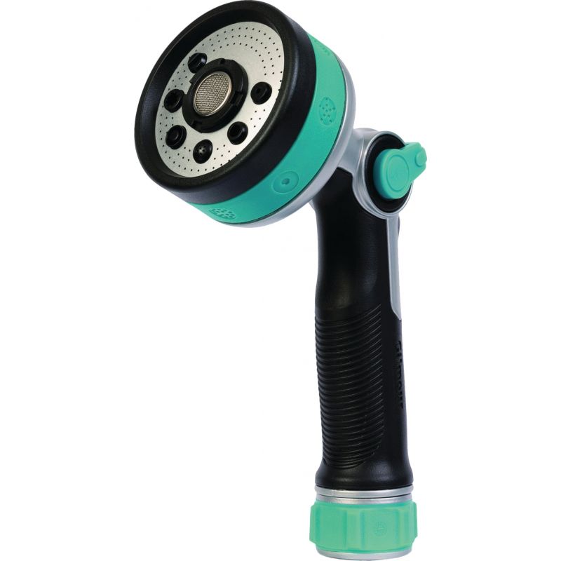 Gilmour Swivel Connect Thumb Control Nozzle Black/Green