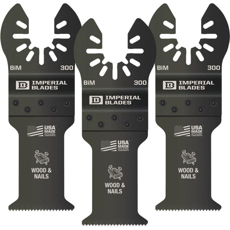 Imperial Blades ONE FIT Wood/Nails Oscillating Blade